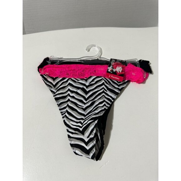 Love Affair 2 pack Lace waistband thongs plus size 3X NWT - Picture 1 of 4